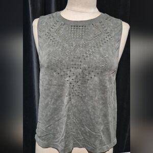 Egg Collective Charcoal Tank Top